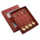 thumbnail image 3 of Juego de 4 cucharas navideñas Xihbxyly de acero inoxidable, 3 of 7