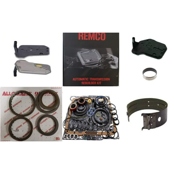 4l60e 4L60 rebuilt kit gasket kit high energy frictions front band pump bushing and filter (93-03) Automatic transmission