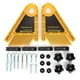 thumbnail image 1 of Tablas de corte con plumas, sierras, calibre de ingletes, ranuras, accesorios para herramientas eléctricas para carpintería, color amarillo, 1 of 12