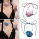 thumbnail image 3 of Fabric Choker Fabric Rose Flower Necklace Artificial Rose Flower Choker, 3 of 5