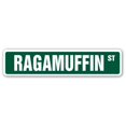 thumbnail image 1 of SignMission SS-RAGAMUFFIN 4 x 18 in. Cat Breed Feline Kitty Kitten Street Sign - Ragamuffin, 1 of 1