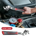 thumbnail image 2 of Adjustable Multi-function Self-locking Universal Soft Grip Plumbing Spanner, Self-Adjusting Quick Power Grip Tool With Non-Slip Handle (6/8/10/12 Inch Options), 2 of 3