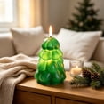 thumbnail image 6 of Christmas Tree Flameless LED Candle with Warm Constant Light, Battery Operated for Mantel Shelf Desk Party Winter Season Decor Gift, 6 of 6