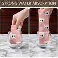 thumbnail image 4 of 2 Pcs Funny Kitchen Towels,Pink Halloween Ghosts Microfiber Dish Towels,Kitchen Tea Towels,Kitchen Towel Set (18" X 26"), 4 of 7