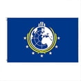 thumbnail image 1 of Polyester Double Sided Super Earth Banner for College Dorm Decor, 1 of 5