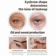 thumbnail image 5 of potrochi Double-Ended Tinted Eyebrow Gel, Waterproof, SmudgeProof Brow Glue with Brush, Quick-Drying, 24HR Brows Makeup for Natural Full Brows, 3D Eyebrow Mascara for Women (B), 5 of 5