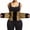 Yellow, variant on Women Waist Trainer Bandage Wrap Sauna Belt Long Torso Tummy Wraps Belly Body Shaper Waist Trimmer Belt