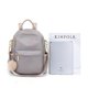 thumbnail image 3 of Backpack shoulder bag women fashionable versatile lightweight grey oxford cloth travel backpacks, 3 of 5