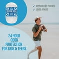 thumbnail image 6 of Fresh Kidz Natural Roll On Deodorant Antiperspirant 24 Hour Protection, Boys Blue 1.86 fl.oz. (3 Pack), 6 of 6