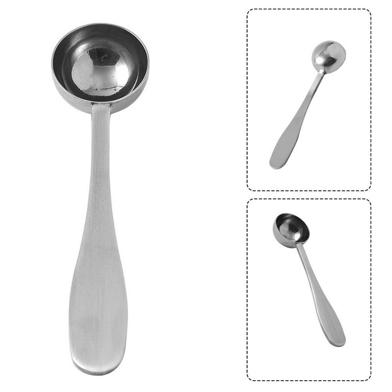 Stainless Steel Measuring Spoon Double End Food Flour Sugar Tea Coffee Scoop  Scale Tablespoon Baking Tools Kitchen Accessories - AliExpress