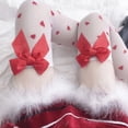 thumbnail image 3 of Medias con lazo rojo, medias hasta la rodilla, medias de festival, medias sexys para mujer, 3 of 6