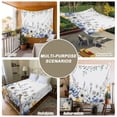 thumbnail image 6 of Flowers Eucalyptus Tapestry for Bedroom Wall Hanging Tapestry, Watercolor Botanical Floral Leaves Ceiling Backdrop Tapestries Poster Blanket Wall Decor for Teens Room Living Room Dorm 55" x 73", 6 of 8