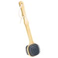 thumbnail image 3 of Silicone Back Scrubber Long Handle Bath Brush Silicone Body Scrubber Handheld Bathing Brush, 3 of 5
