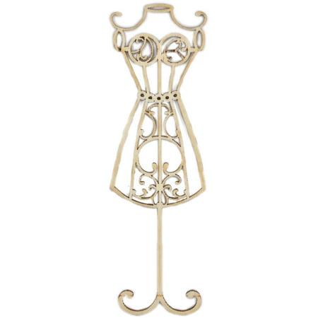 Wood Flourishes-Dress Form