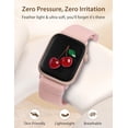 thumbnail image 3 of Wearlizer 3 Pack Magnetic Stretchy Band Compatible with Apple Watch Bands 38/40/41/42/44/45/46/49mm, Nylon Braided Elastic Sport Loop Strap for iWatch Series 11/10/9/8/7/6/5/4/SE/Ultra, 3 of 8