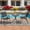 Black, variant on DELMANGO 3-Piece Patio Bistro Set, 2 Outdoor Chairs and 1 Glass Table for Porch, Yard, Garden, Gray