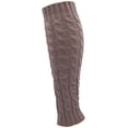 thumbnail image 6 of Leg Warmers for Women, 6 Pairs Knee High Cable Knit Warm Thermal Acrylic Winter Sleeve (Pack B), 6 of 7