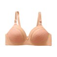 thumbnail image 2 of Titcea Bras for Women No Underwire Large Solid Color Breathable Bras Soft Comfort Everyday Bras, 2 of 6