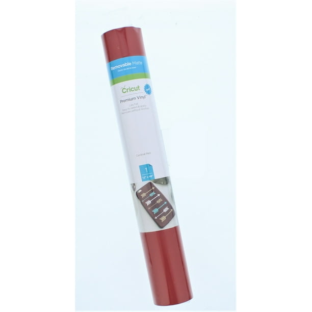 Cricut 12"x48" Premium Red Vinyl - Walmart.com - Walmart.com
