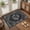Black, variant on UERMEI 8x10 Washable Area Rugs for Living Room, Modern Vintage Printed Rug, Vacuum-Friendly, Non Slip Indoor Rug for Bedroom Dining Room Home Decor Carpet, Blue