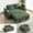 Green, variant on 65" Convertible Chenille Sofa Bed with Pull-Out Sleeper, Adjustable Backrest, USB Charging Ports, Cup Holders, Side Table & Storage Armrests, Easy Assembly Loveseat Sleeper Couch