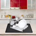 thumbnail image 1 of Estufa top estufa de estufa eléctrica Mat de cocina seca rápida gadget gadget glass cooktop protector de estufa protector de estufa para macetas plato Negro, 1 of 8