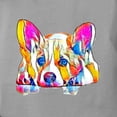 thumbnail image 3 of CafePress - Colorful Corgi Puppy T Shirt - Womens Comfort Colors® Shirt, 3 of 4