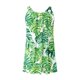 thumbnail image 5 of Vestido de Fiesta de las Mujeres Cuello Redondo sin Mangas Corbata Gradiente Teñido Vestido de Playa, Mezcla de Poliéster Spandex para Ocasional, 5 of 7
