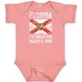 thumbnail image 3 of Inktastic Established March 3, 1845 Florida Flag Boys or Girls Baby Bodysuit, 3 of 5