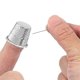 thumbnail image 2 of Sewing Thimble Finger Protector, 20 Pcs Metal Finger Shield Ring, 2 of 5