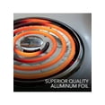 thumbnail image 3 of 50-Piece Electric Stove Burner Covers – Disposable Aluminum Foil Drip Pan Liners – 6.25” and 8” Round Burner Liners to Keep Stove Top Clean from Oil and Food Drips, 3 of 5