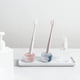 thumbnail image 5 of Soporte de cerámica para cepillos de dientes, soporte para cepillos de dientes de baño hecho a mano, soporte para cabezales de cepillos de dientes y soporte para bolígrafos de oficina, 5 of 6