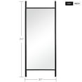 thumbnail image 5 of 71"x31" Large Wood Ladder Floor Mirror Full Length Mirror,Black, 5 of 5