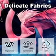 thumbnail image 3 of Flamingo Pillow Covers Set of 2 with Unique Patterns for Bed, Chair, and Throw Pillows - Available in 16x16, 18x18, and 20x20 Inchesfor Various Occasions, 3 of 6