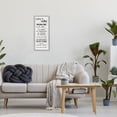 thumbnail image 2 of Stupell Industries Life's Rules Listed Positivity Gray Framed Giclee Art, design by CAD Designs, 24 x 10, 2 of 8