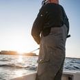 thumbnail image 6 of Bimini Bay Boca Grande Men's Waterproof Breathable Bib Pant - Gray - Medium, 6 of 8
