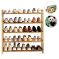 thumbnail image 1 of zapatera 5 pisos plano material de bamboo natural, 1 of 8