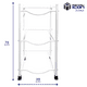 thumbnail image 3 of Rack Almacenador de 3 Niveles Metalico para Garrafones de Agua, Dispensador de Agua, Portagarrafones, 3 of 5