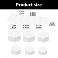 thumbnail image 3 of 600Pcs Hexagon Paper Piecing Shape for Quilting, Patchwork, Paper Piecing Paper Quilting Templates for Sewing Project, 3 of 5