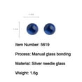 thumbnail image 4 of Minimally Transparent Glass For Crystal Ball Earrings, 4 of 6