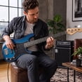 thumbnail image 3 of Ktaxon 46" Electric Bass Guitar Kit with 20W Amplifier, P Bass Style, 4 String, Transparent Blue, 3 of 7