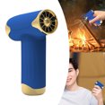 thumbnail image 1 of Soplador Aire Eléctrico Recargable Ventilador Camping para Limpieza Refrigeración (azul), 1 of 9