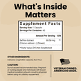 thumbnail image 4 of Luma Nutrition Saffron Extract Capsules - Premium Saffron Supplements - 88.50 mg Pure Saffron Pills - Mood Support - Eye Support - Made in The USA - 60 Capsules, 4 of 11