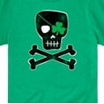 thumbnail image 3 of Instant Message - St Pattys Skull  - Youth Short Sleeve Tee, 3 of 6