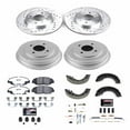 thumbnail image 3 of PowerStop Front and Rear Z26 Street Warrior Brake Pad Rotor Drum and Shoe Kit Fits: HONDA Select Models K15087DK-26, 3 of 9