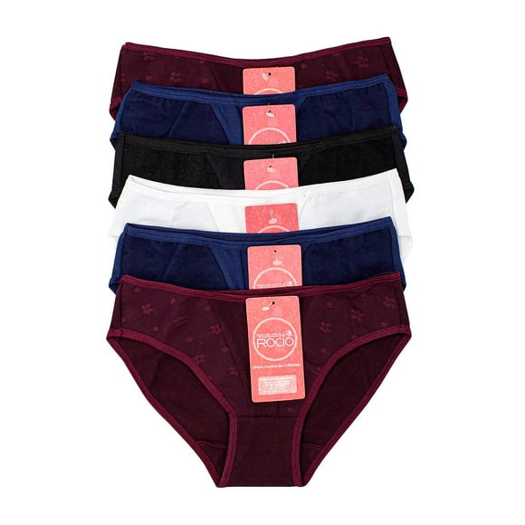 Paquete de Pantaletas Gota de Rocío Modelo 103, Corte francés, Colores surtidos