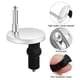 thumbnail image 3 of Scienceny Bisagras de asiento de inodoro de 4 Uds., accesorios de Hardware montados en bisagra rápida, suministros de baño universales, Herramientas y ferretería, 3 of 6