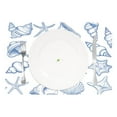 thumbnail image 2 of Ryvnso Placemats Set of 4 Sea Shells and Conch Dining Mats Heat-Resistant Non-Slip Washable Table Mat, 2 of 8