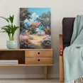 thumbnail image 5 of UXIEQU Cozy Cottage Garden Landscape Oil Canvas Wall Art Print 15.75x11.81 Inches, 5 of 8