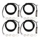 thumbnail image 1 of 4 juegos de sensores de proximidad 3 cables NPN NC contacto interruptor de proximidad inductivo distancia de detección de 4 mm 6‑36 VCC, 1 of 8